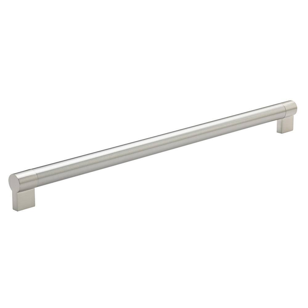 Richelieu Hardware Moncalieri Collection 17 5/8 in. (448 mm) Brushed Nickel Modern Cabinet Bar Pull -  BP500448195