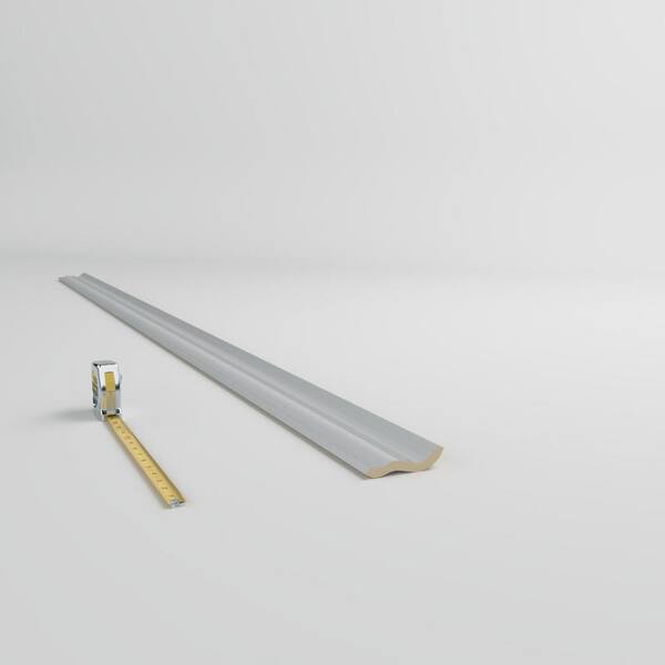 Ekena Millwork Enzo 2.5 in. D x 4 in. W x 96 in. L Polyurethane Crown Moulding