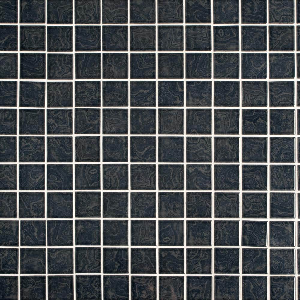 Resort Storm Black 12 in. x 12 in. Porcelain Mosaic Tile (10.2 sq. ft./Case) price history on PriceWatchPro