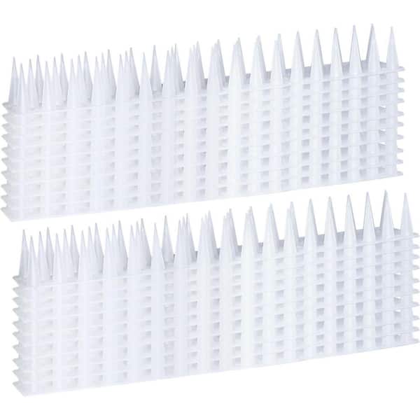 22 ft. Outdoor Bird Deterrent Spikes for Pigeons, Woodpeckers, Squirrels, Raccoons, and Cats