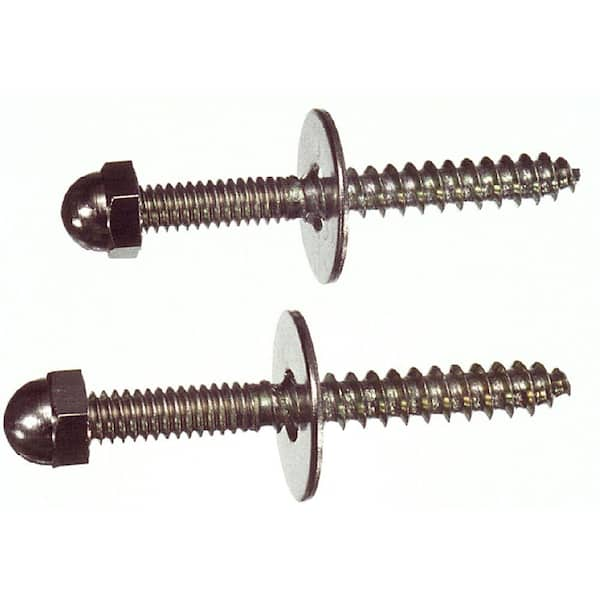 Everbilt 1/4 in. x 2-1/2 in. Closet Screws