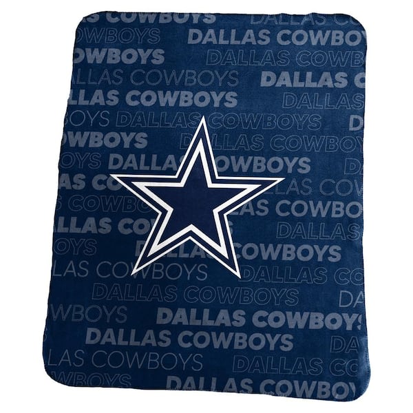 logobrands Dallas Cowboys Multi-Colored Classic Fleece Throw
