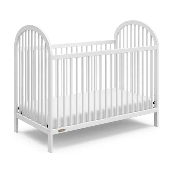 Graco Olivia White 3 in 1 Convertible Crib 04522 601