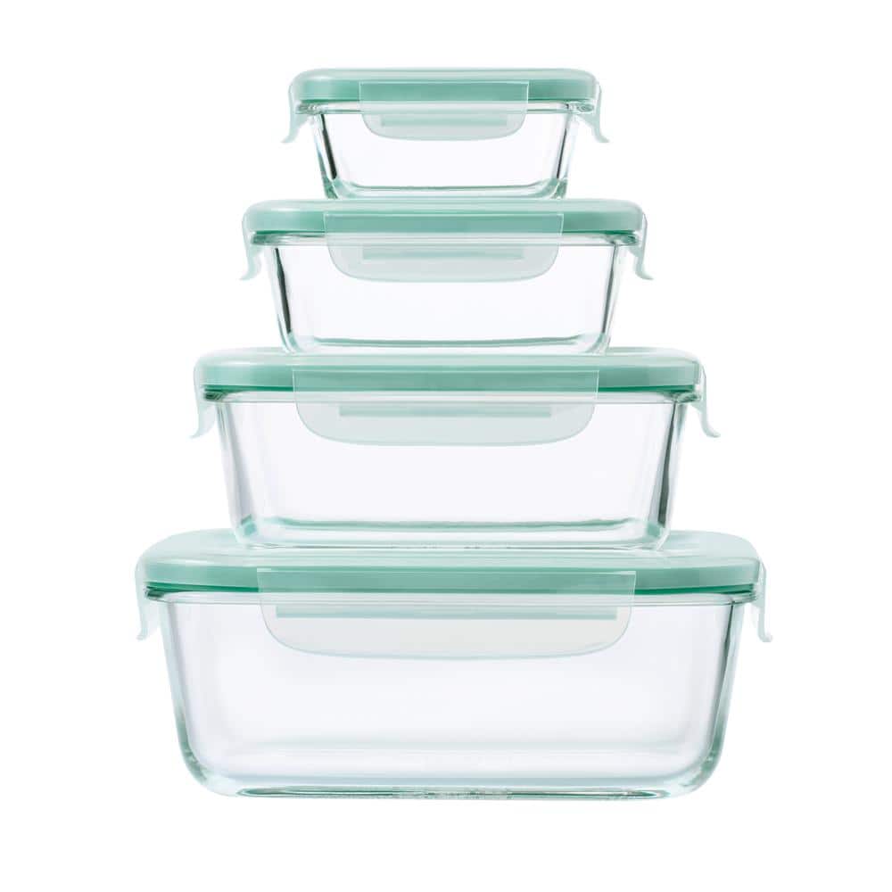 1pc Sealed Food Storage Container With Lid, Measuring Cup, Suitable For  Organizing And Storing Bulk Food In The Kitchen And Pantry​, Transparent