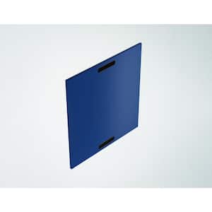 Miami Reef Blue High Density Polythylene 0.63 in. x 28.5 in. x 30 in. Outdoor Kitchen Cabinet Base End Panel