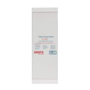 11 in. x 14 in. x 0.093 in. Clear Glass 91114 - The Home Depot