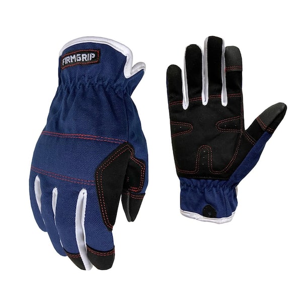 FIRM GRIP Extra Large Patriotic Duck Canvas Glove