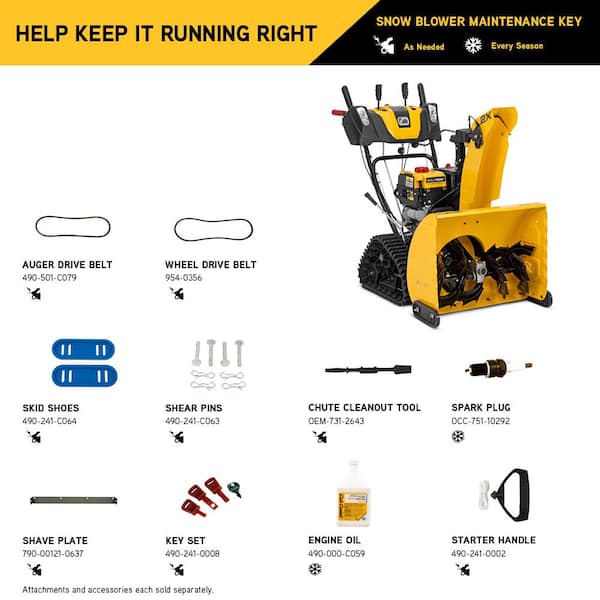 2X™ 24 IntelliPOWER® Two-Stage Snow Blower