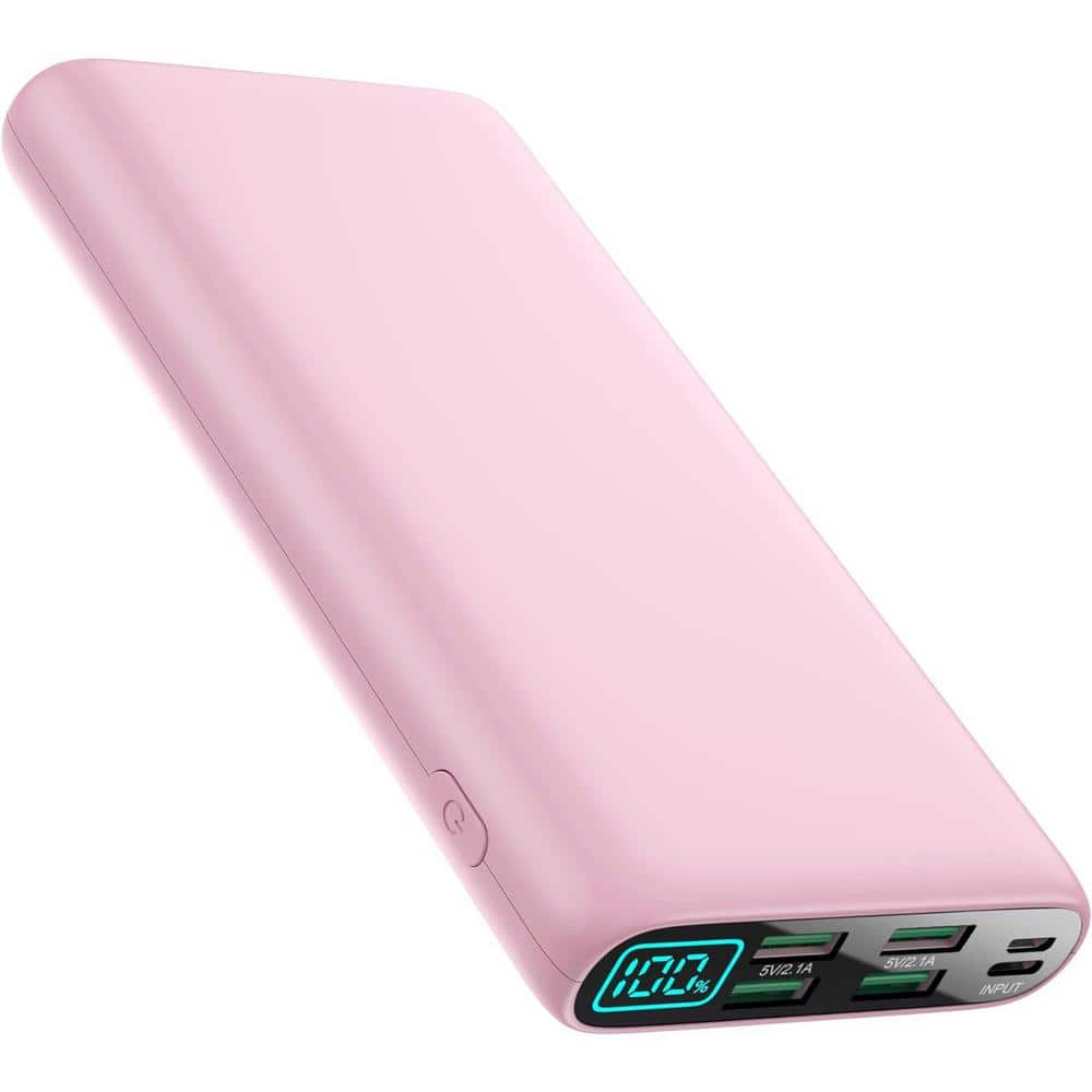38800mAh Portable Charger Power Bank, Fast Charging LCD Display with 4 USB-