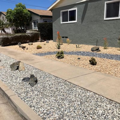 Crushed Stone - Bagged Landscape Rocks - Landscape Rocks - The Home Depot