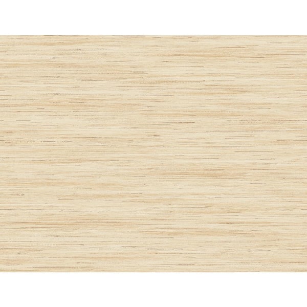 60.75 sq. ft. Coastal Haven Wheat Grass Loe Sanctuary Stria Embossed Vinyl Unpasted Wallpaper Roll