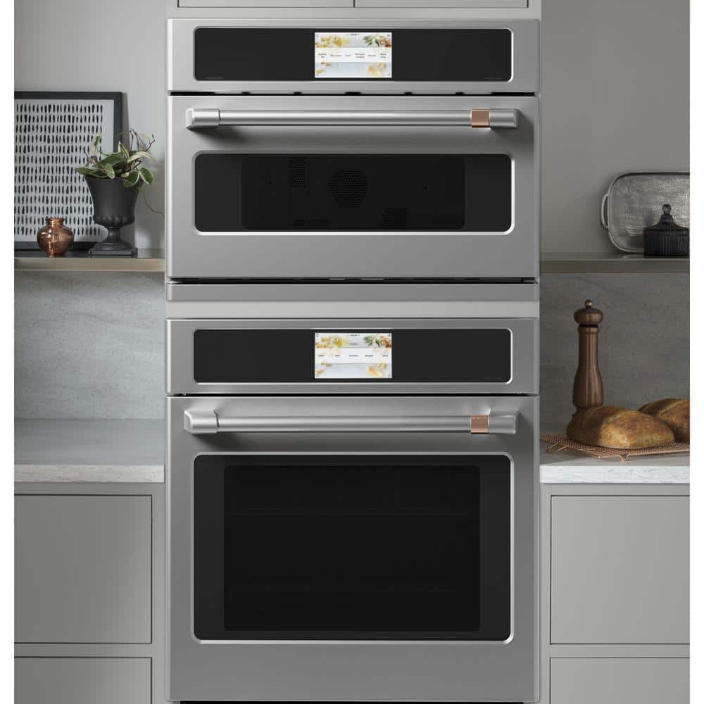 30" Stainless Steel Smart Convection Wall Oven with Microwave