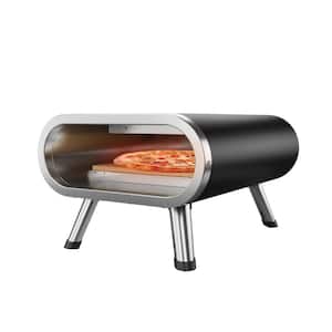 matrix decor 15.7 in. Wood Burning Stainless Steel Portable Outdoor Pizza  Oven with Complete Accessories for Outdoor Cooking MD-BQ62816415 - The Home  Depot