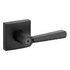 Prestige Spyglass Matte Black Bed/Bath Door Handle with Microban Antimicrobial Technology