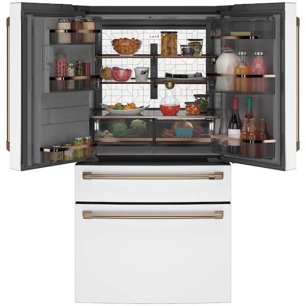 https://images.thdstatic.com/productImages/23898477-adda-45b0-a46c-89843ff6835a/svn/matte-white-cafe-french-door-refrigerators-cxe22dp4pw2-e1_600.jpg