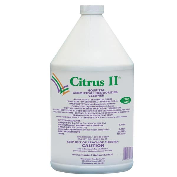 Citrus II 1 Gal. Fresh Lavender Hospital Strength Germicidal Deodorizing Spray Disinfectant