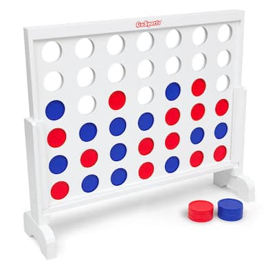 3 ft. Width Giant 4 in a Row Game with Carrying Case