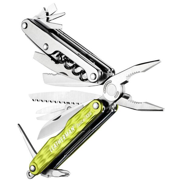 Leatherman Tool Group Juice XE6 Green Pocket Size 18-in-1 Multi-Tool