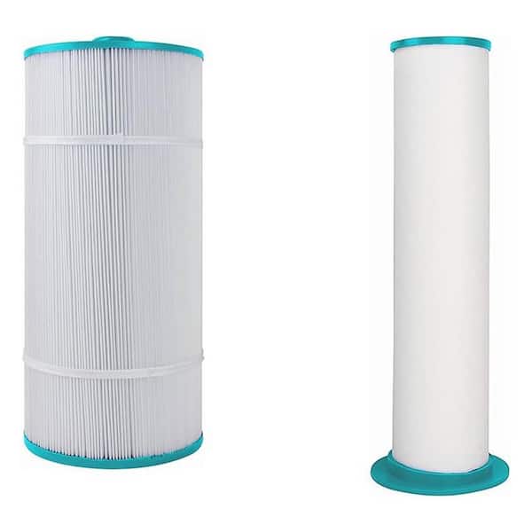 Hurricane HFCOMB-01 Advanced Spa Filter Cartridge Inner and Outer Filter Set, 120 sq. ft Filtration Area