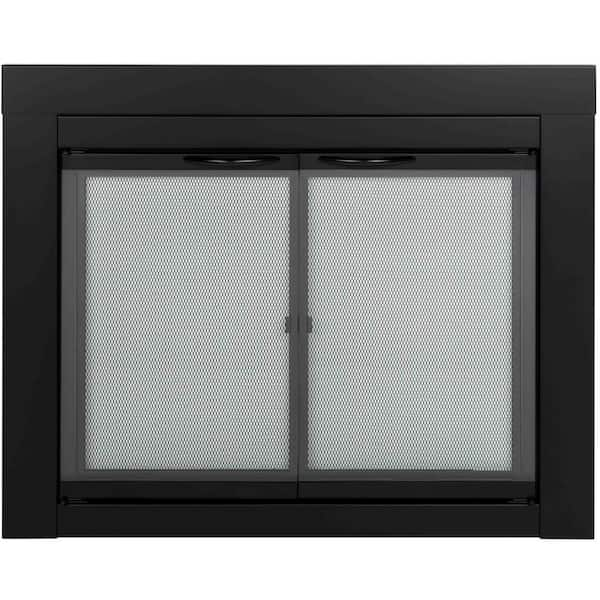 Alpine Medium Glass Fireplace Doors