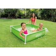 4 ft. x 4 ft. 12 in. D Green Mini Frame Kids Beginner Kiddie Swimming Pool