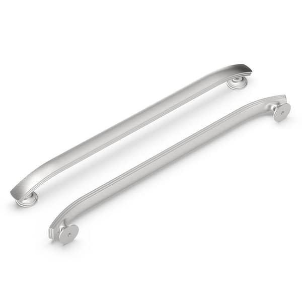 American Diner Collection 18 in.(457mm) Center to Center Brushed Stainless Steel Appliance Cabinet Pull