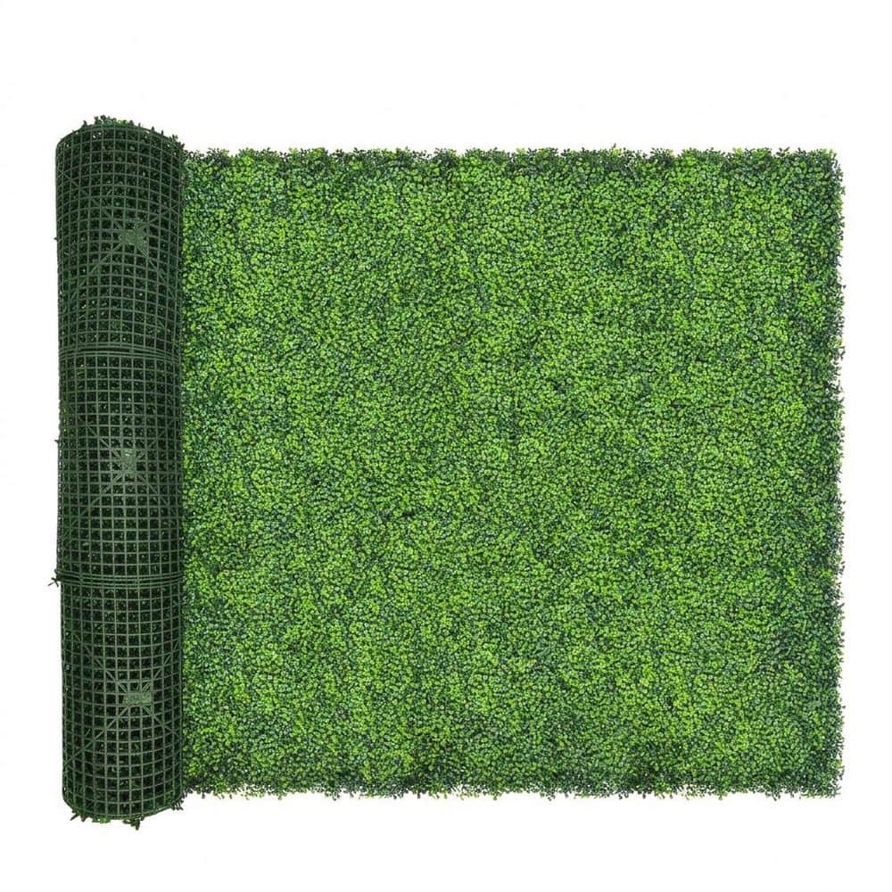 Golfickers Lサイズ オリーブグリーン 1 in x 140 in. Green Artificial Boxwood Hedge Panel Roll UV