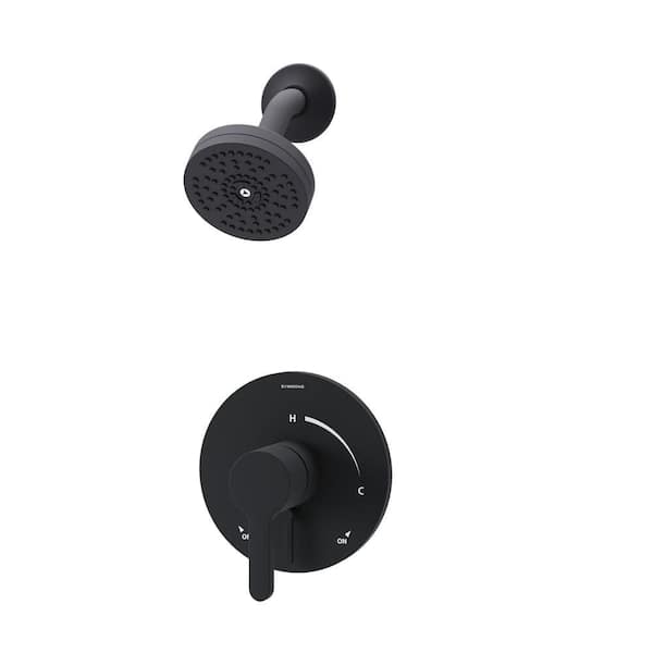 Solarity HydroMersion Single Mode Single Handle Shower Trim Kit with Volume Control (Valve Not Included)