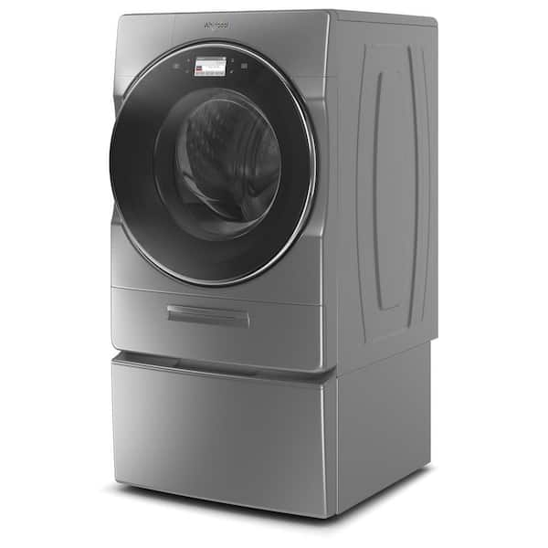 Whirlpool 5-cu ft High Efficiency Stackable Steam Cycle Front-Load Washer  (Chrome Shadow) ENERGY STAR