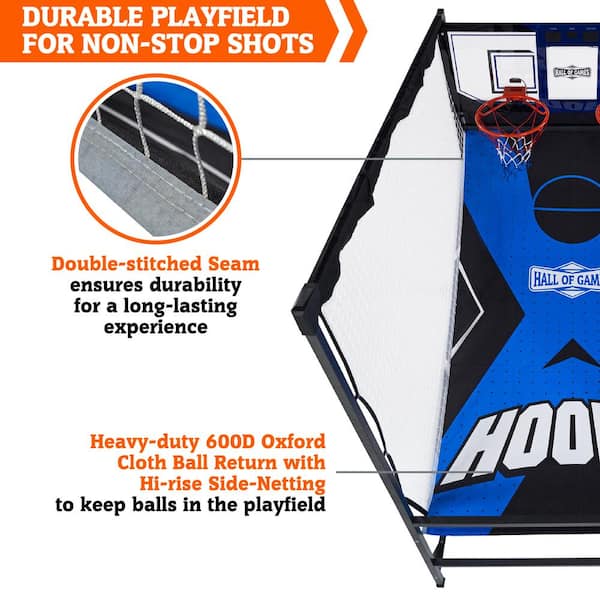 Best Buy: Hall of Games 2 Player Arcade Basketball Game, Black/Grey  BG144Y20004