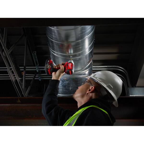 Milwaukee - M18 18-Volt Cordless Lithium-Ion Brushless 1/4 in. Hex Impact Driver Kit with Backpack and Bit Set