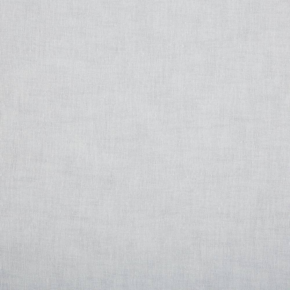 Silver Sheer Linen Look Room-Darkening Curtain Panels