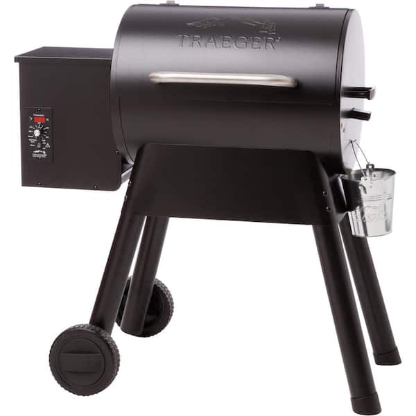Traeger Bronson 20 Wood Pellet Grill and Smoker in Black