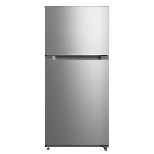Avanti Frost Free Top Freezer Refrigerator​, 14.2 cu. ft., in Stainless Steel Finish