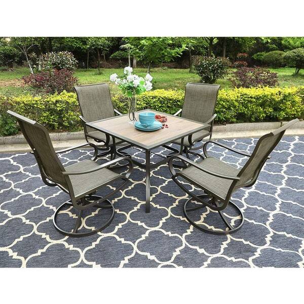 Home Depot Patio Dining Table With Umbrella Hole Patio Ideas