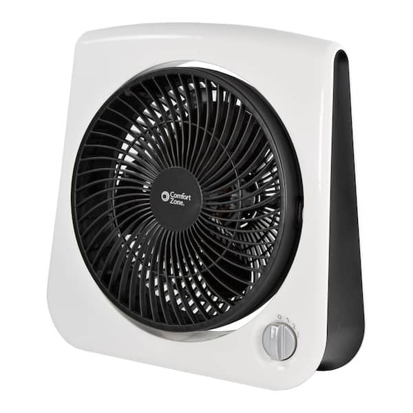 Comfort Zone 10 in. 3-Speed Table Fan with Adjustable Tilt