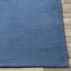 Falmouth Cobalt 10 ft. x 10 ft. Round Indoor Area Rug
