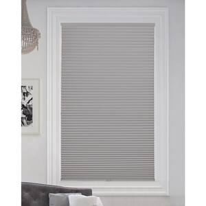 Gray Sheen Cordless Blackout Cellular Honeycomb Shade, 9/16 in. Single Cell, 70 in. W x 48 in. H