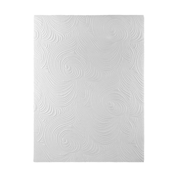 EVERGLADE HOME Neleh 14 in. Queen Latex Microcoil Hybrid Mattress