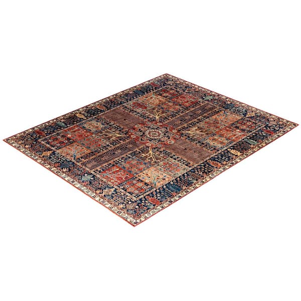 Serapi Red 8 ft. x 10 ft. Tribal Wool Indoor Area Rug