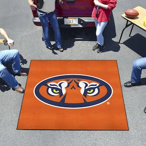 FANMATS Auburn Tigers Black 2.5 ft. x 6 ft. Baseball Runner Area Rug 27823  - The Home Depot