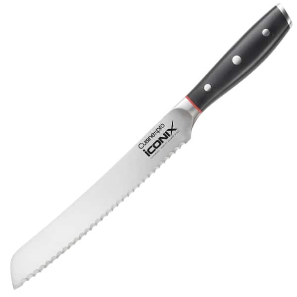 Cuisine::pro ICONIX 8 in. Stainless Steel Full Tang Bread Knife