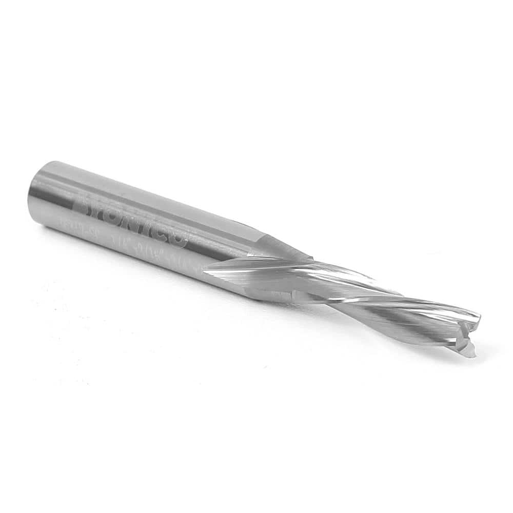 3-Flute Low Helix Downcut Spiral End Mill 3/16 in. Dia 1/4 in. Shank Solid Carbide CNC Router Bit price history on PriceWatchPro