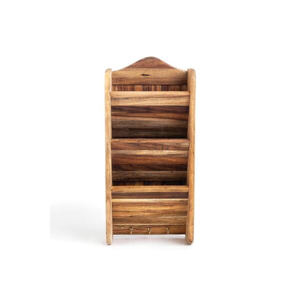 Wood Letter Rack Drawer Key Bills Mail Photos Holder Rustic Desk Organiser Box Wood Letter Rack Drawer Key Bills Mail Photos Holder Rustic Desk Organiser Box