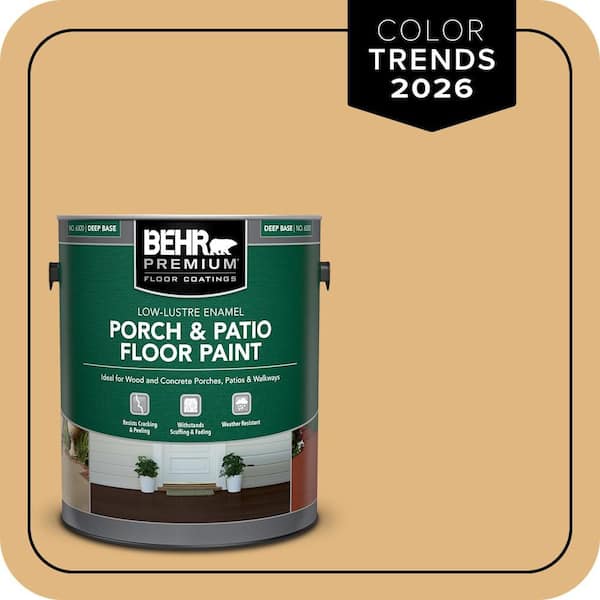 BEHR PREMIUM 1 gal. #M270-5 Beehive Low-Lustre Enamel Interior/Exterior Porch and Patio Floor Paint