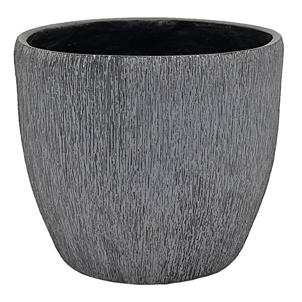 THREE HANDS 15 in. x 15 in. Planter-Large in Gray