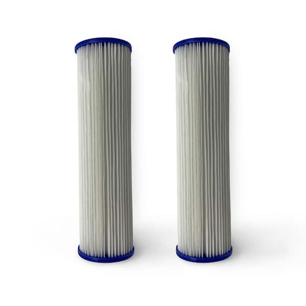 Set of 2 White Water Filter Cartridge for chiller