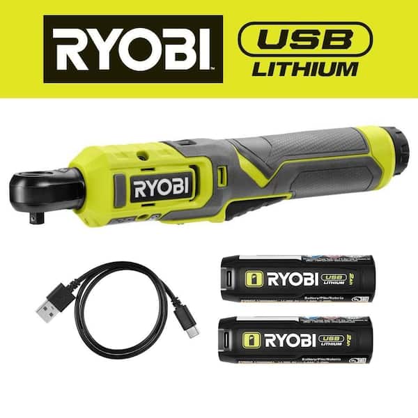 Reviews for RYOBI USB Lithium 1/4 in. Ratchet Kit with 2.0 Ah Battery