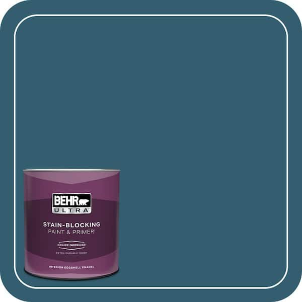 BEHR ULTRA 1 qt. #ECC-13-3 Flowing River Extra Durable Eggshell Enamel Interior Paint & Primer