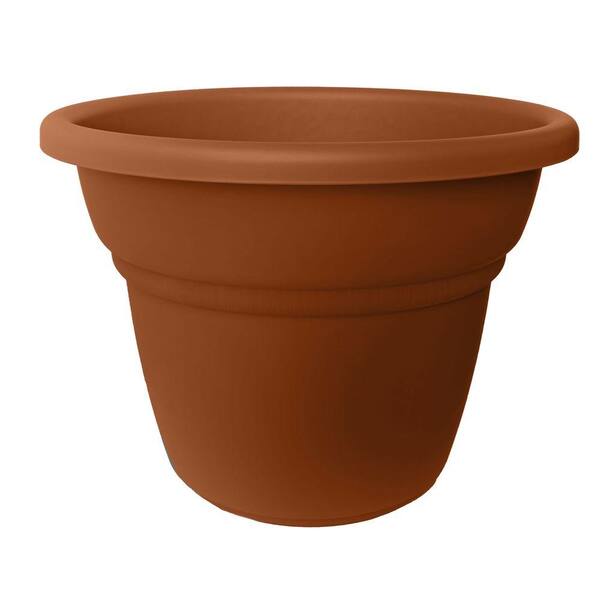 Bloem 28 in. Terra Cotta Plastic Milano Planter (6-Pack)